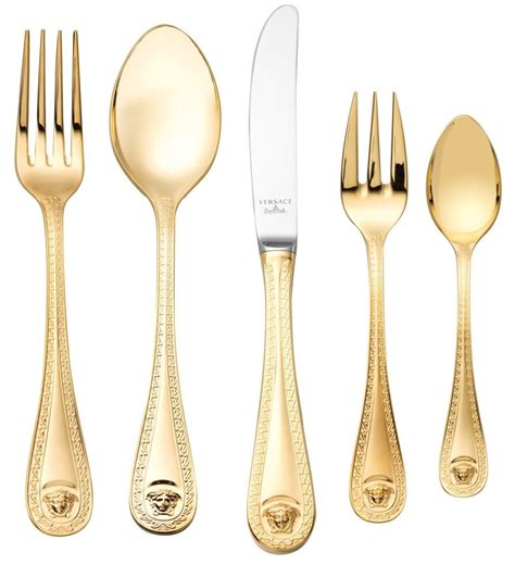 versace knife and fork set|versace rosenthal cutlery.